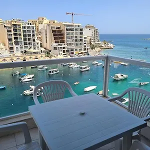 Apartment St Julians Bay Sea Front, San Ġiljan